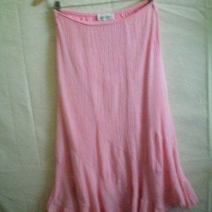 Awesome & Chic Amy Byer Peach/Pink Uneven Hem A-Li
